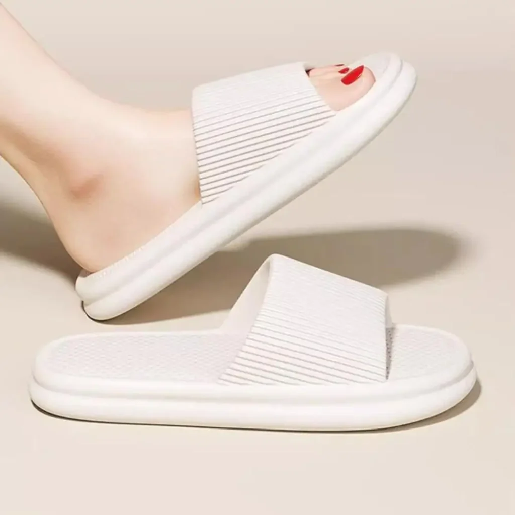 Women Summer Concise EVA Slippers Men Soft Home