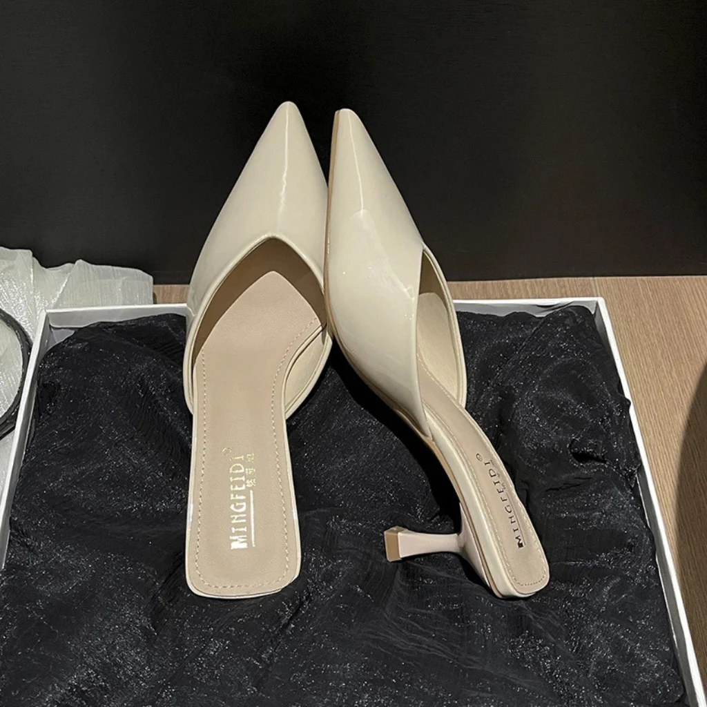 Women’s High Heels2026New summer French-style pointed-toe simple elegant