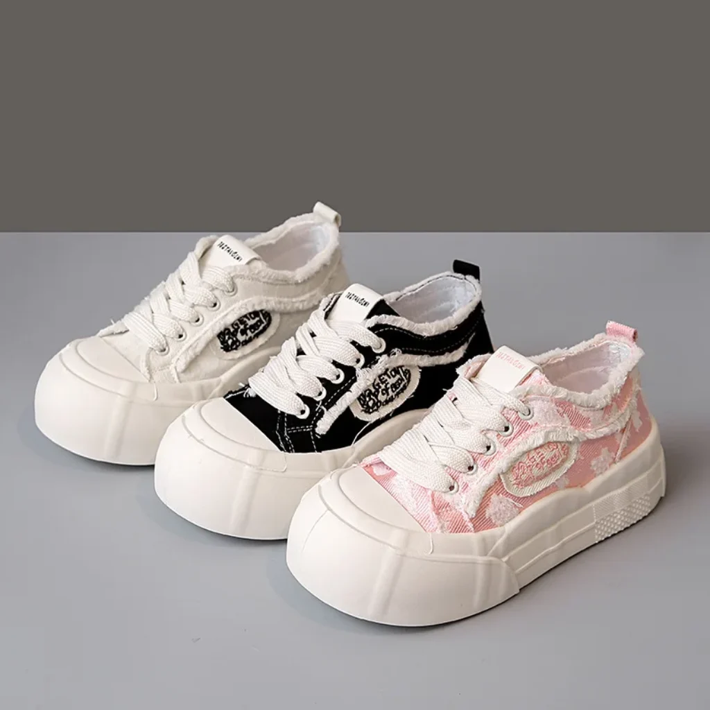 Womens Platform Sneakers White Tennis Shoes Woman Casual