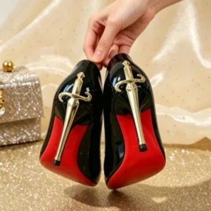 Women’s Pumps Temperament Pointed Stiletto Heels Shoes Fashion