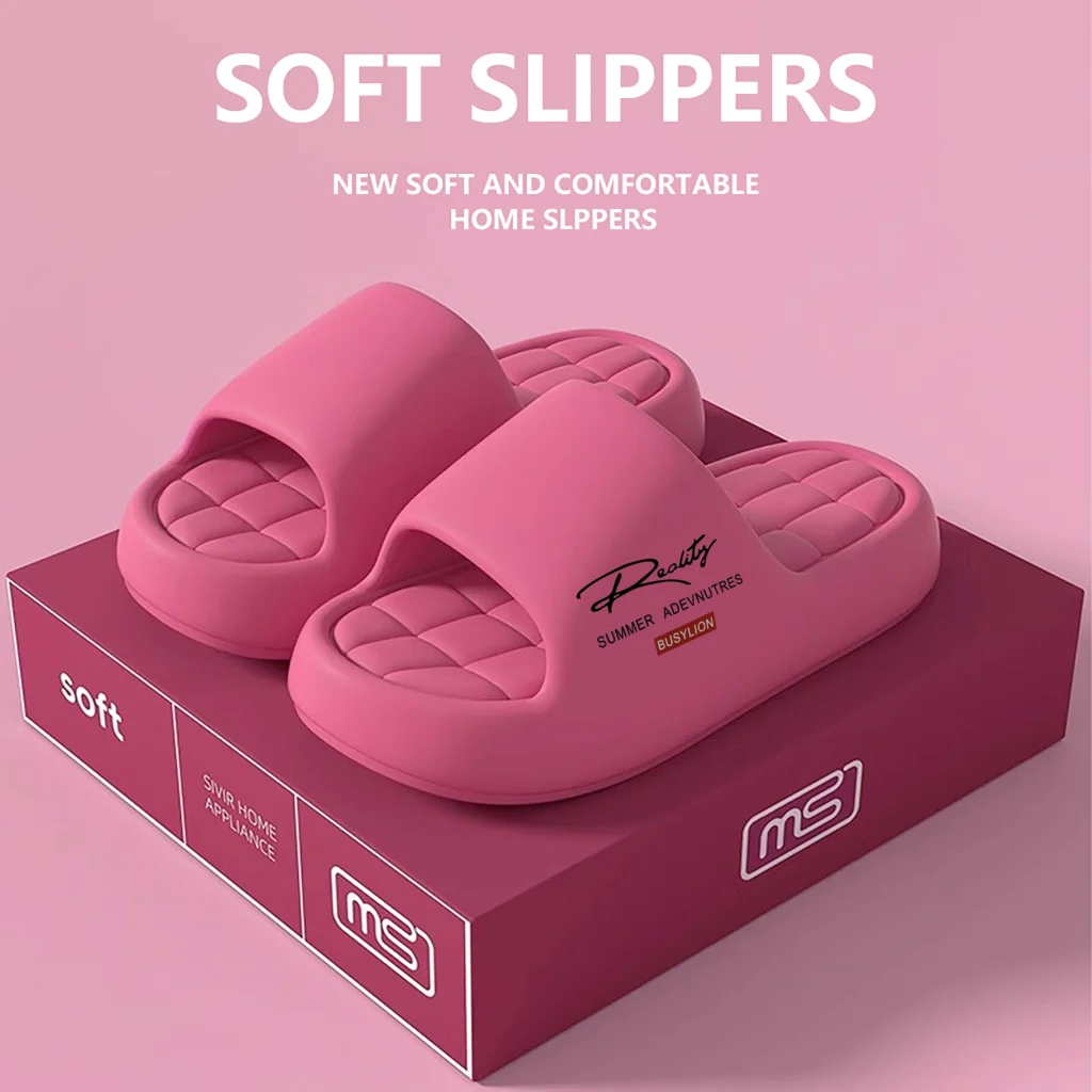 Y2K EVA Women’s Summer Home Slippers, Casual Open-Toe