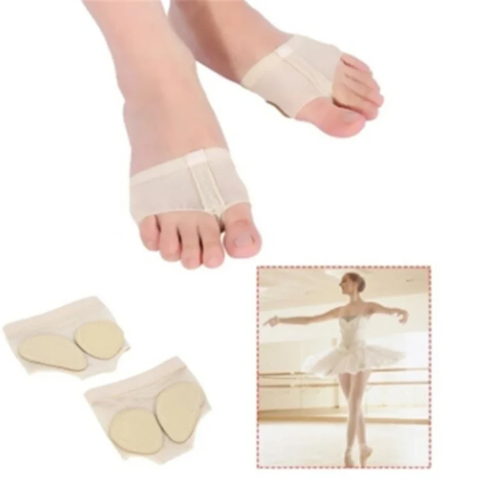 1 Pair Non-Slip Dance Foot Pads, Double Patch