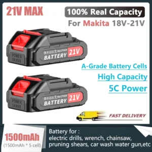 100% Real Capacity 21V 5C Power Rechargeable Battery