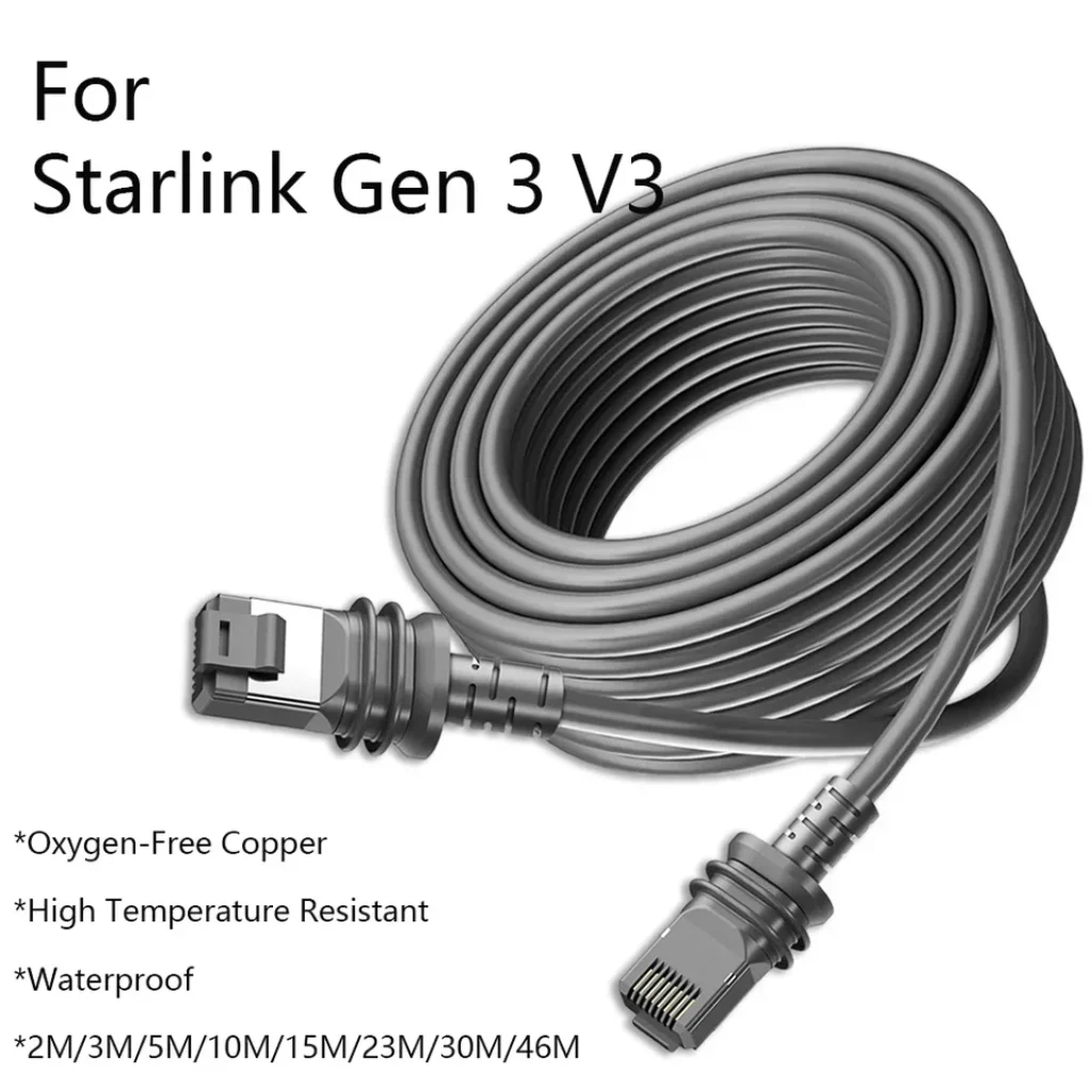 15M Cable Rooftop Cable Starlink Gen 3 Router