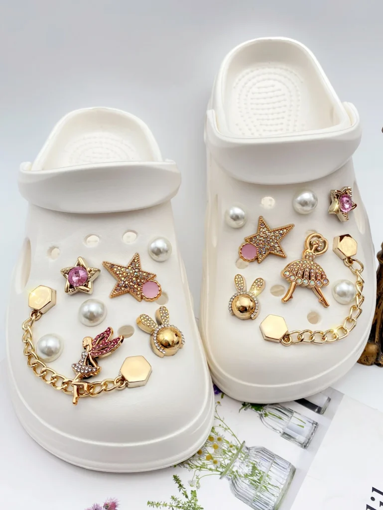 golden chains, ABS colored diamond rabbits, fairies, dancing