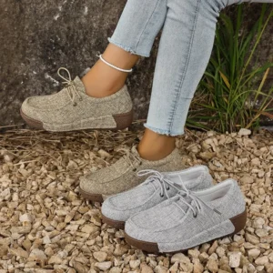 2026 Women’s Sneakers Platform Casual Outdoor Walking Design