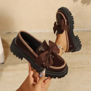 2026 Women Plus Size Loafers Women British Style