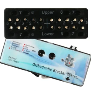 Orthodontic Bracket Monoblock Roth /MBT 3/345Hook022 Slot Dental