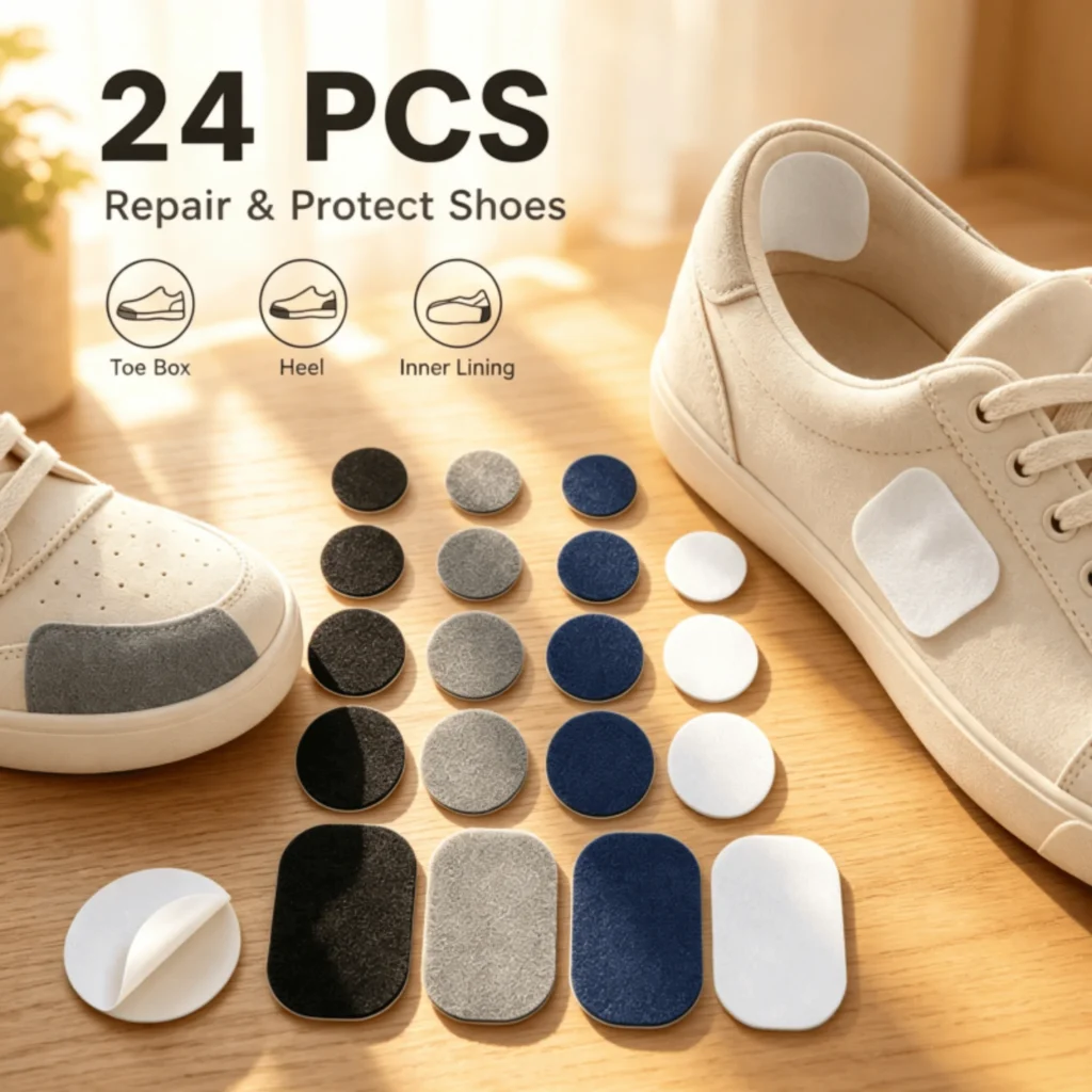 Self Adhesive Shoe Repair Patches, 3 Sizes 4