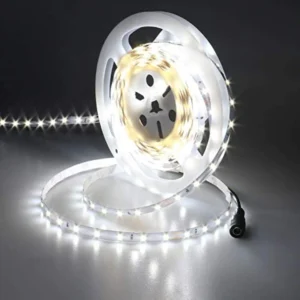 24V White LED Light Strip 4500lm Bright, UL