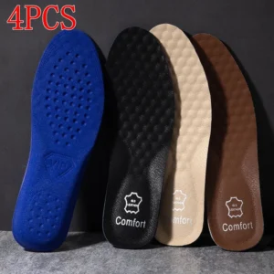 / Arch Support Orthopedic Insole Leather Breathable Insoles