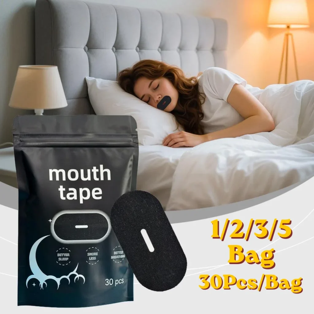 /Bag Sleeping Mouth Strips Anti Snoring Tape Breathable