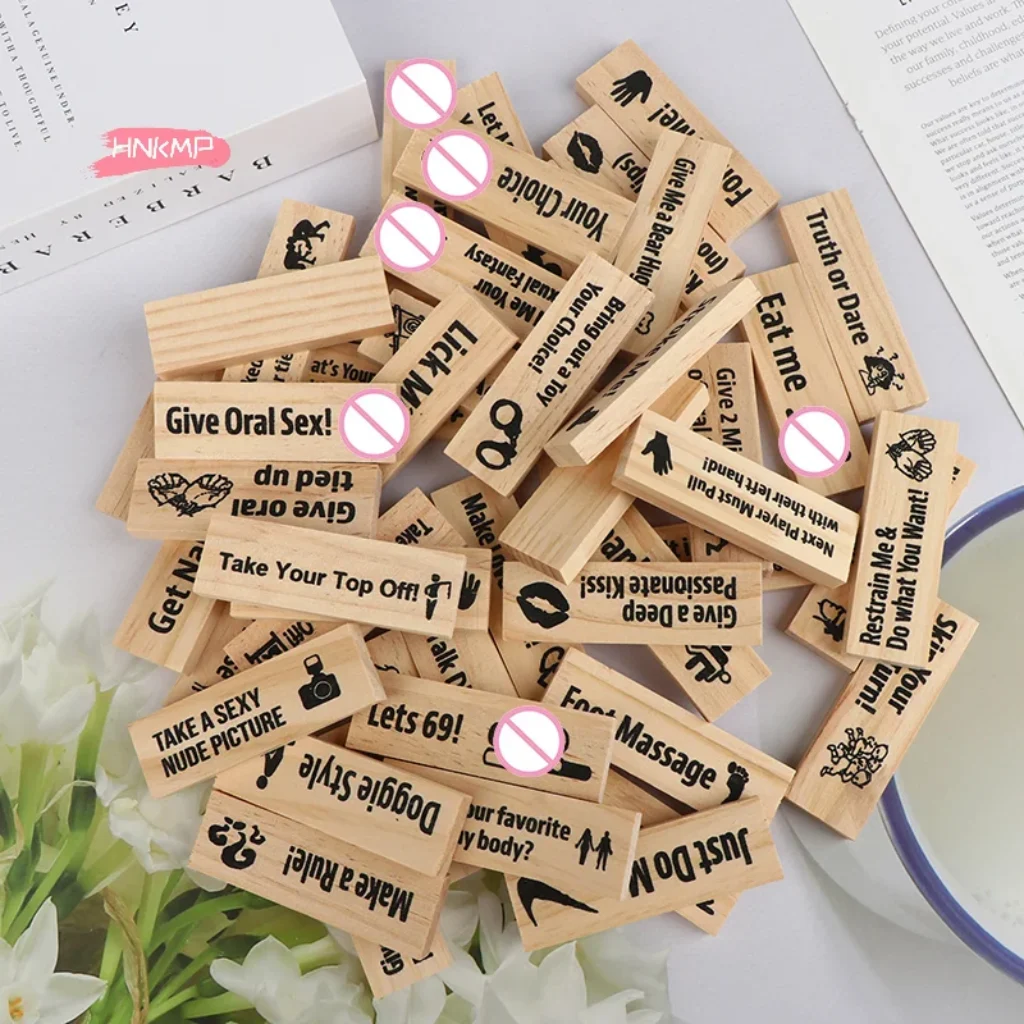 Deluxe Wooden Building Blocks Set Couples – Date