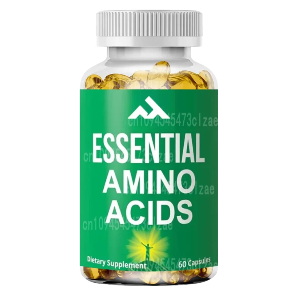 9 Essential Amino Acid Supplements. Capsules Containing Three