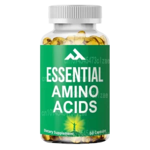 9 Essential Amino Acid Supplements. Capsules Containing Three