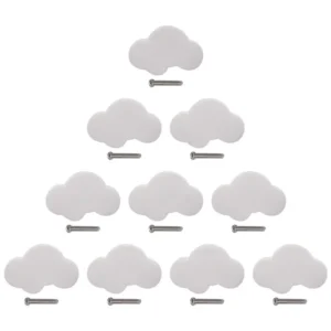 A72P Cartoon Cloud Furniture Handles Children Room Knobs