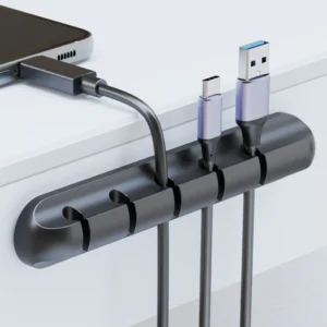 Adhesive Cable Holder Clips Cord Management Wire Organizer
