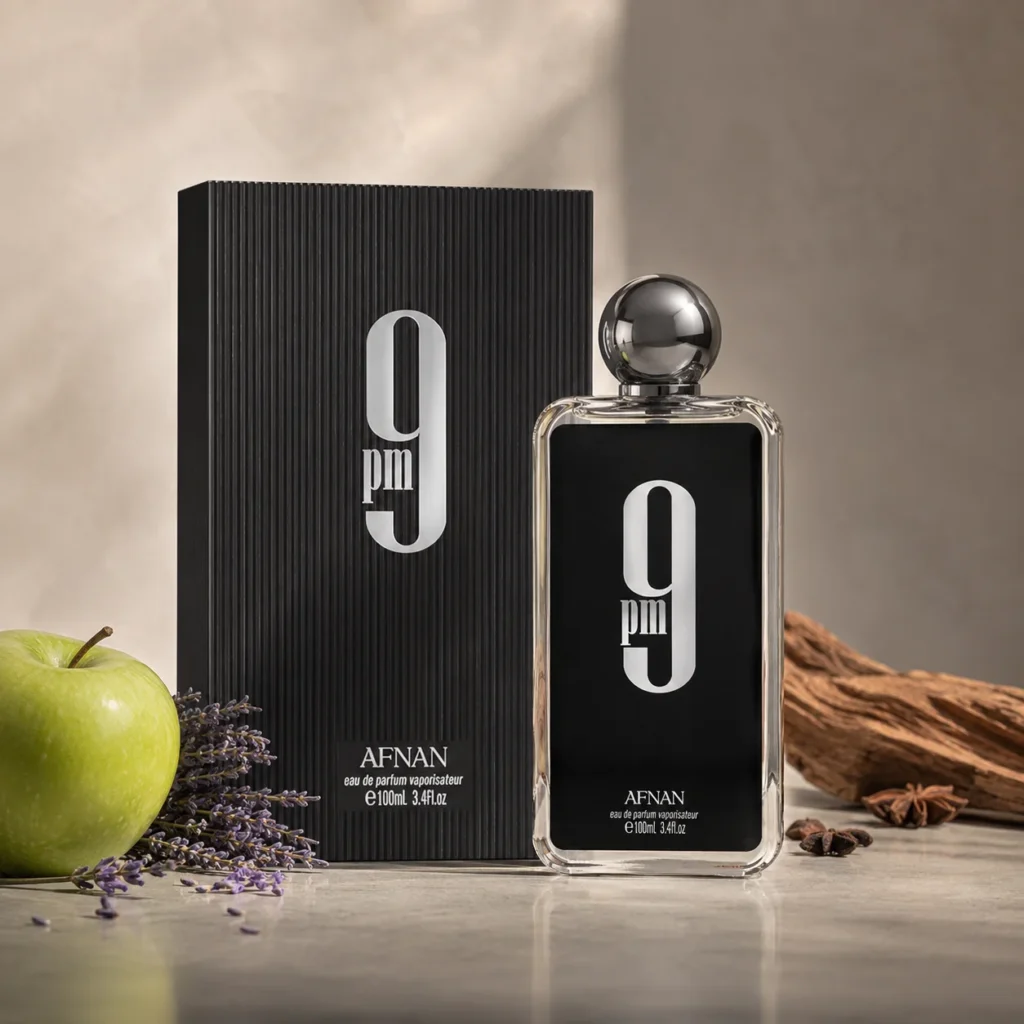 Afnan 9 PM Men Eau De Parfum Transparent