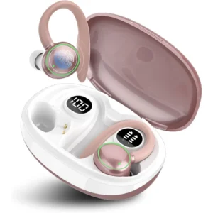 AI Language Translator Earbuds Real-Time 164-Language Support Rose