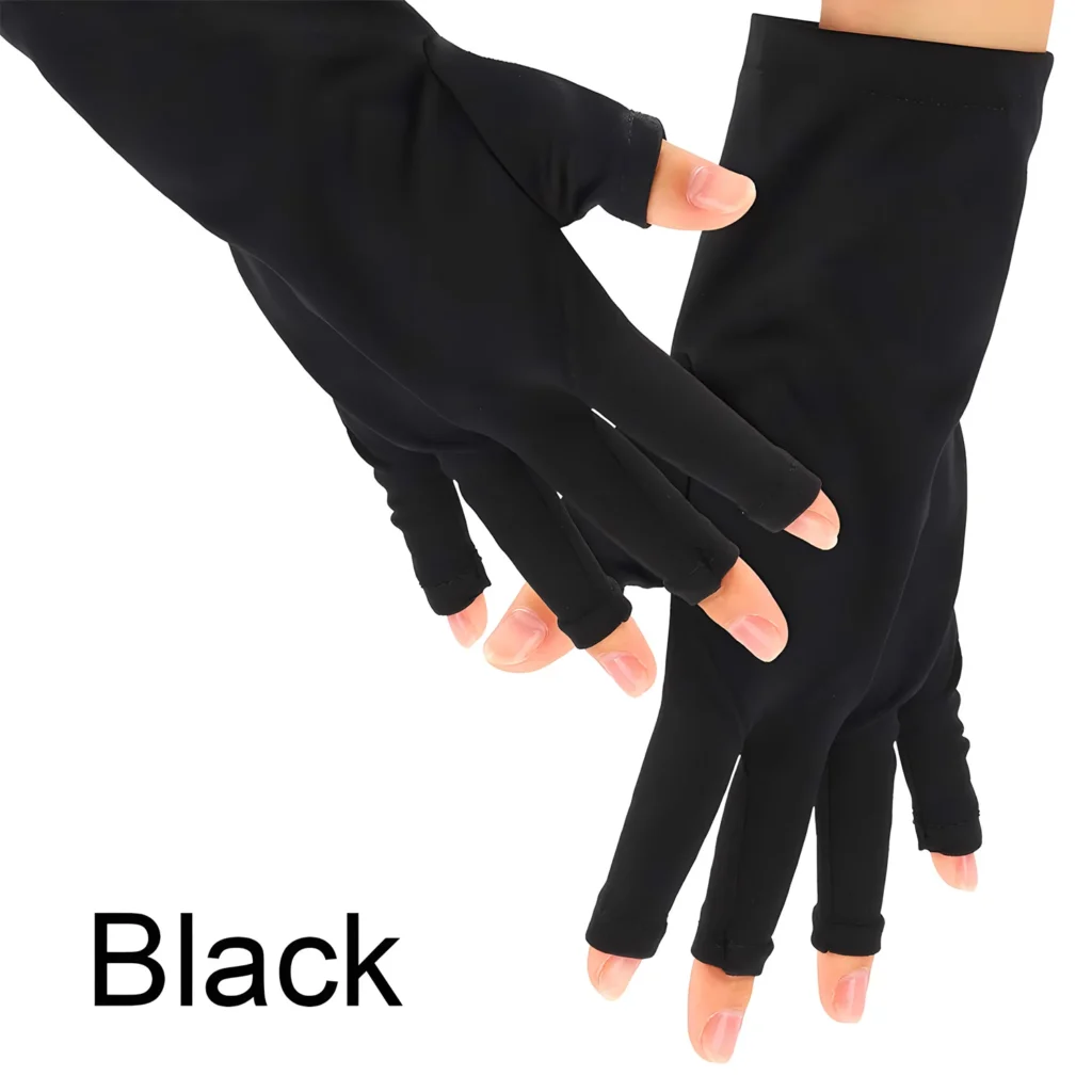 Anti UV Gloves Gel Professional Protection Gloves ManicuresProtect