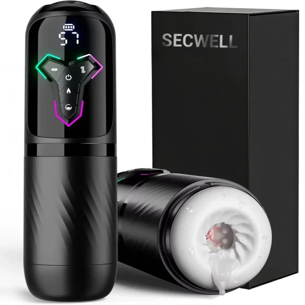 Automatic Telescopic Male Masturbator 5 1 Mode Penis