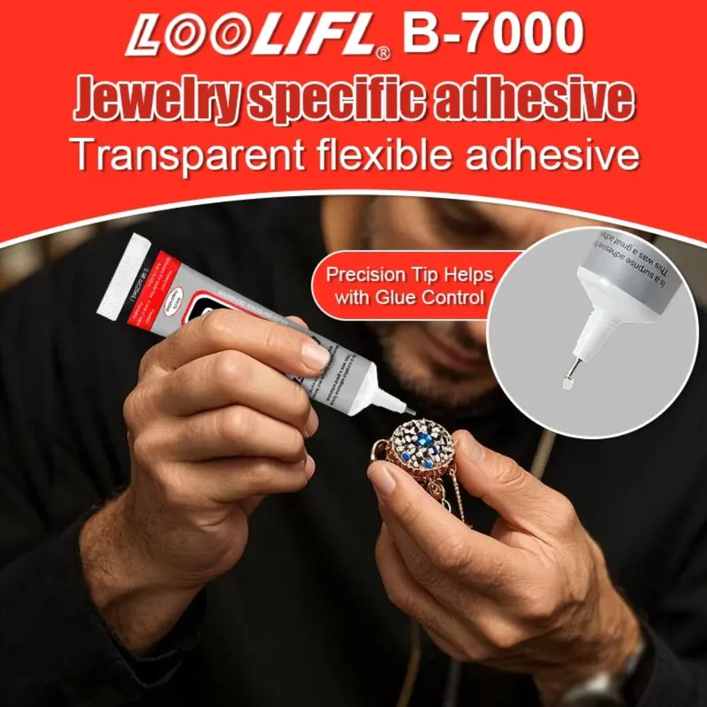 B7000 Glue: High – Elasticity, Transparent Bonding Jewelry,