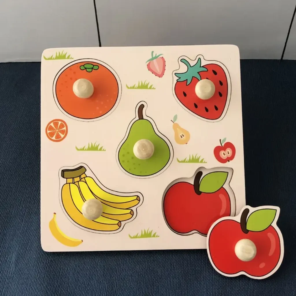 Baby Montessori Early Education Scratch Board Toy Hand