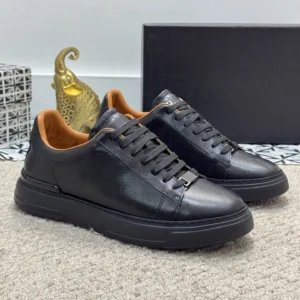 Brand Genuine Calf Leather Men Casual Shoes 2026