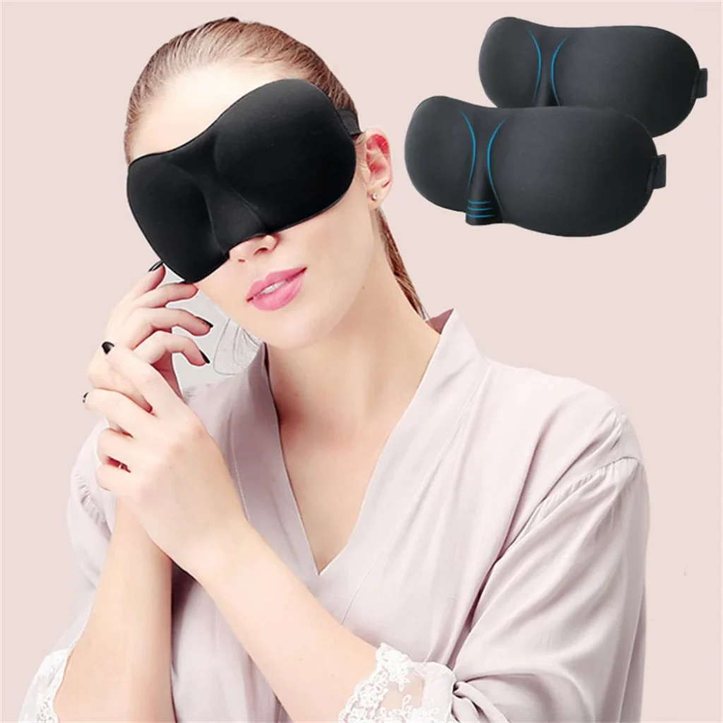 Breathable 3D Sleeping Eye Mask Strong Blackout Eye