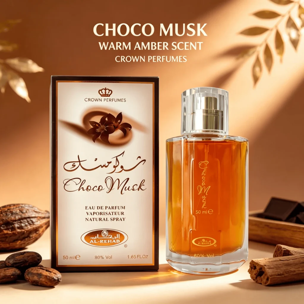 Choco Musk Men’s Cologne-Rich Chocolate & Musk Eau