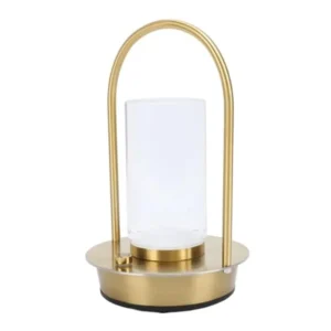 Cordless Table Lamp Modern Metal Touch Control 3