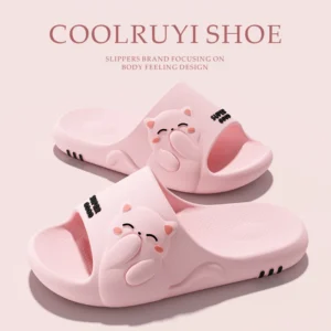 Couple Cartoon Cat Soft Sole Sides Summer 2026