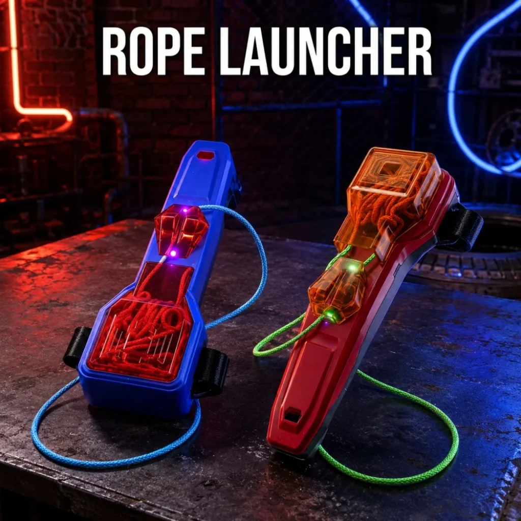 Creative Rope Launcher Spider Silk Auto Retract Wrist