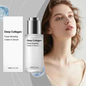 Deep Collagen Power Boosting Serum Hydrating Nourishing Leaves