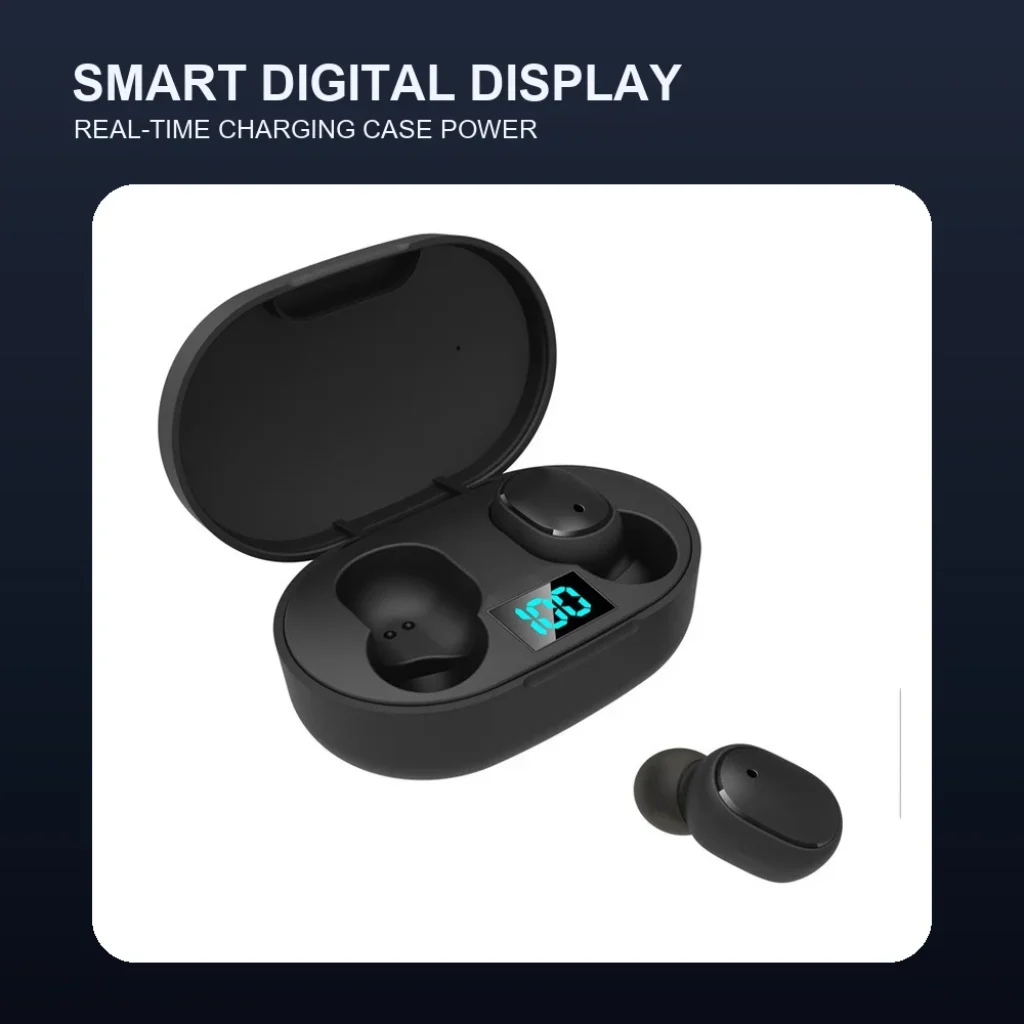 Digital Display TWS Bluetooth 5.0 Wireless Earbuds Mini
