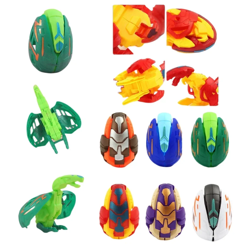 Dinosaur Robot Transforming Deformation Dinosaur Eggs Toys Children