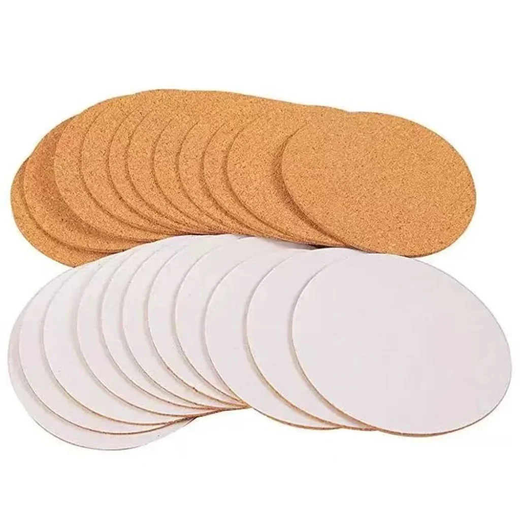 Durable Cork Mat Self Adhesive Shock Absorption Gasket