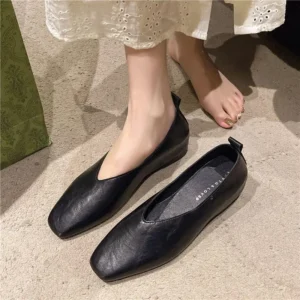 Fashion Shoes Women’s Loafers Genuine Leather Grade Luxury