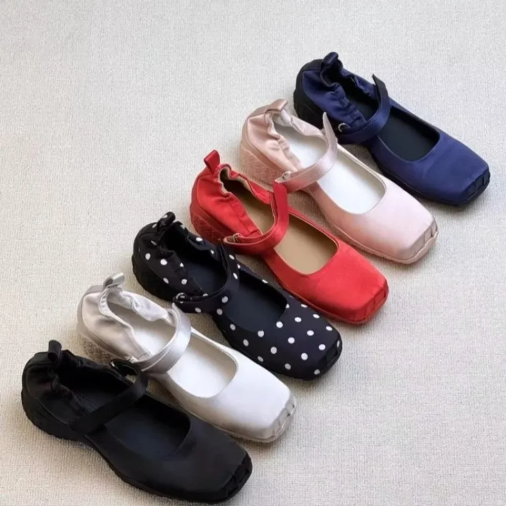Fashionable Comfortable Soft-soled Mary Jane Shoes Women, High-end