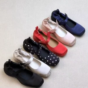 Fashionable Comfortable Soft-soled Mary Jane Shoes Women, High-end