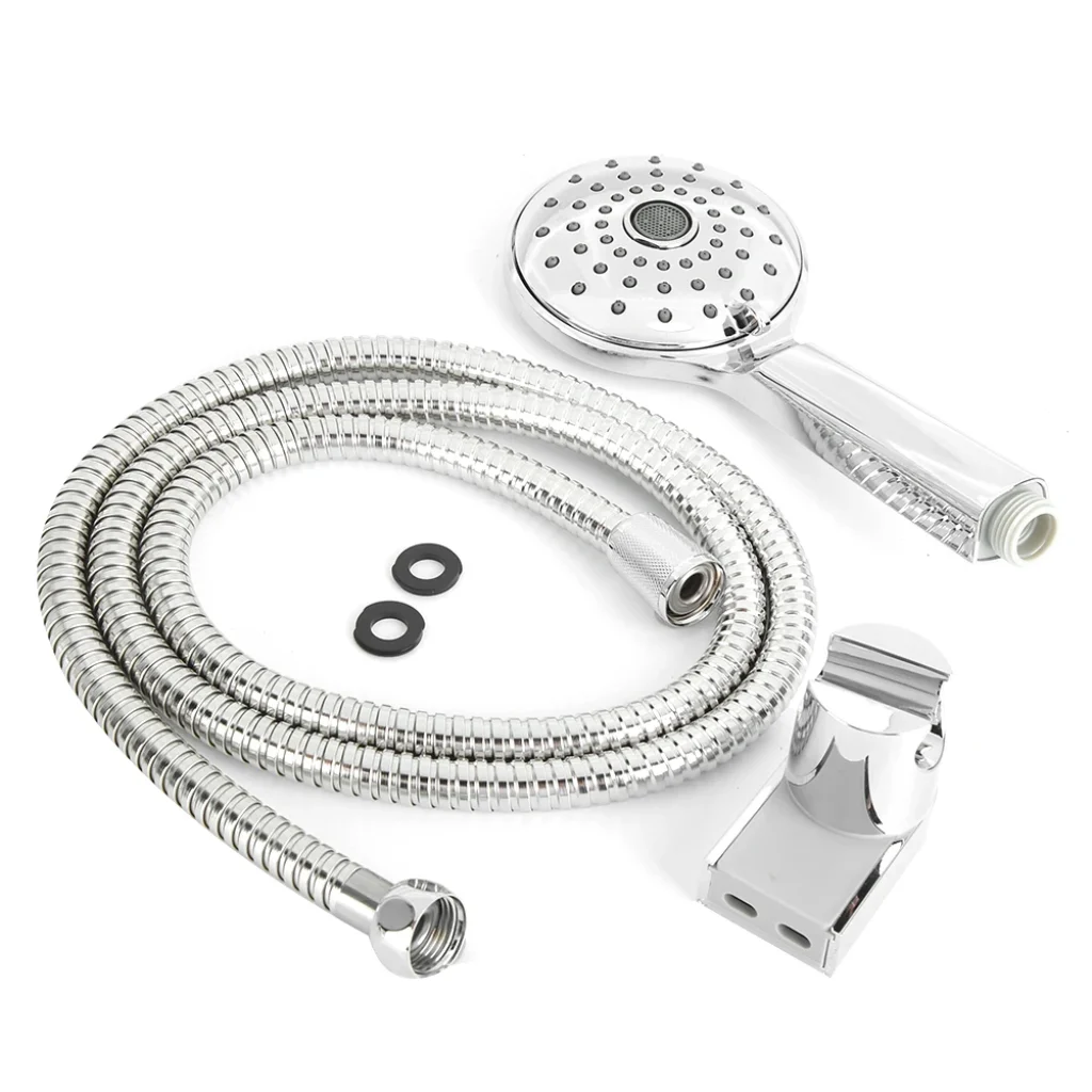G1/2in Electroplating Hand Shower Set Handheld Shower Head