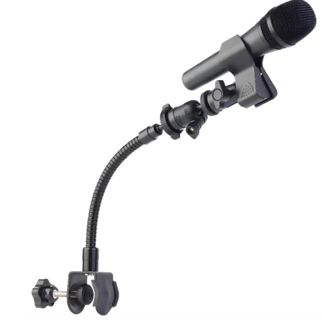 Gooseneck Audio Device Clamp Sturdy-Duty Gooseneck Clamp Mount