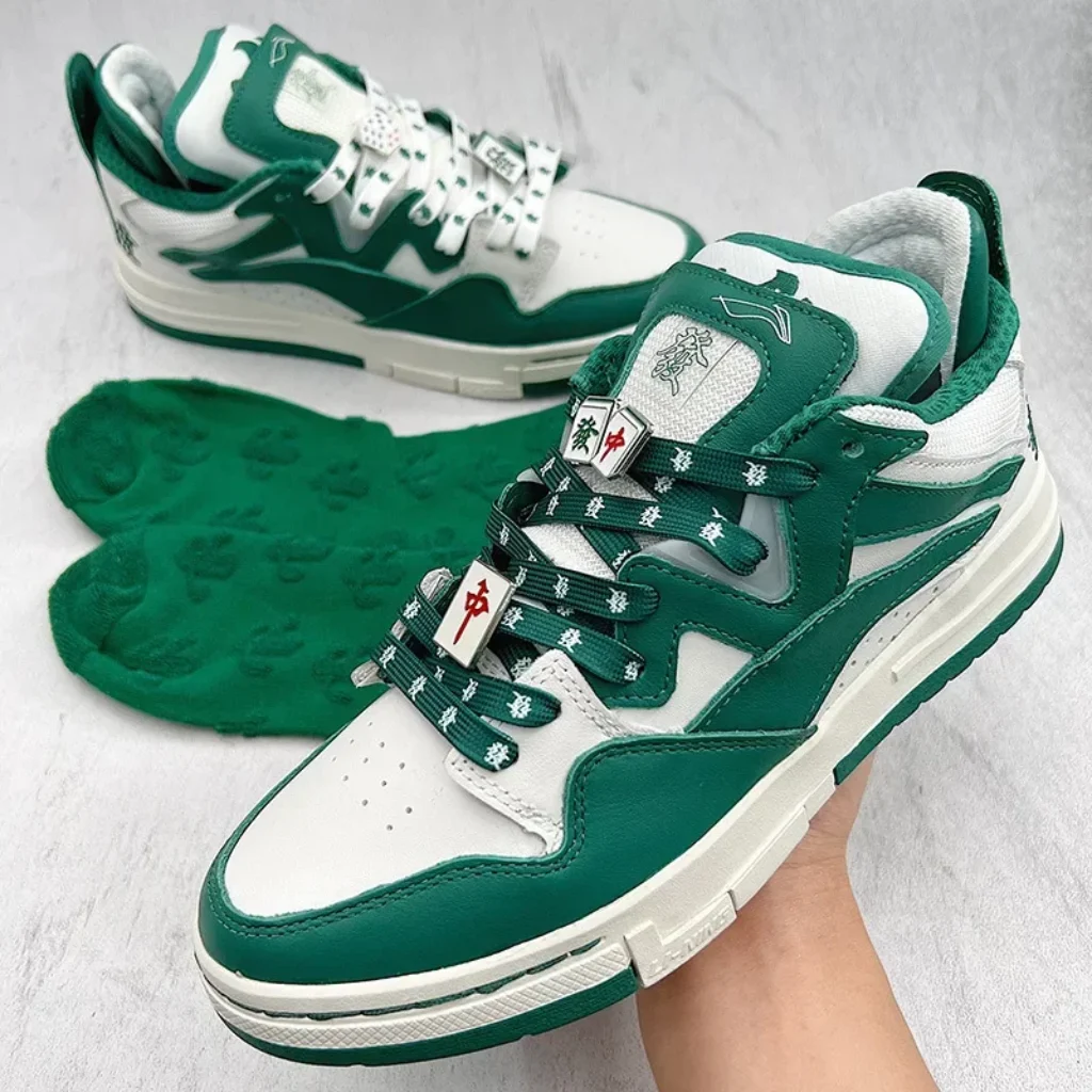 Green Rookie Flat Shoelaces Weiwu Classic China Rich