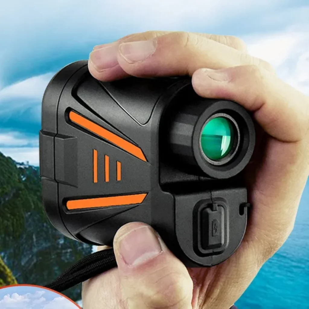 High Precision Golf Laser Range Finder Rechargeable Portable