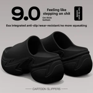 High-top slippers 2026 summer style, heightening shoes home