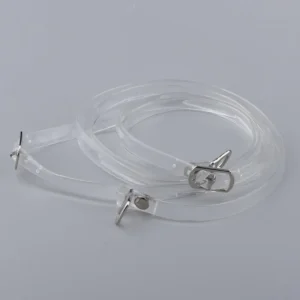 Invisible Clear Shoe Straps Buckle Adjustable Non-slip Shoelace