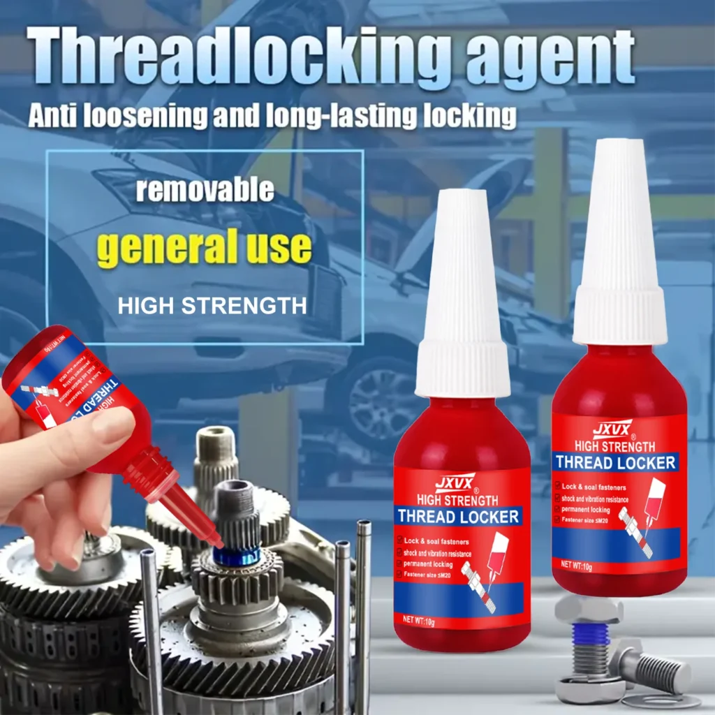 JXVX Threadlocker 10ml 271 High Strength Anaerobic Adhesive