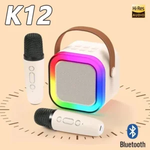 K12 karaoke machine 1-2 wireless microphones portable 5.3