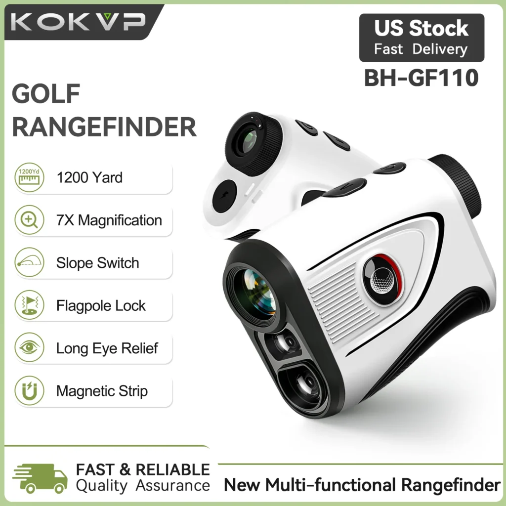 KOKVP Golf Rangefinder 7X 905nm 1200 Yard Multifunctional