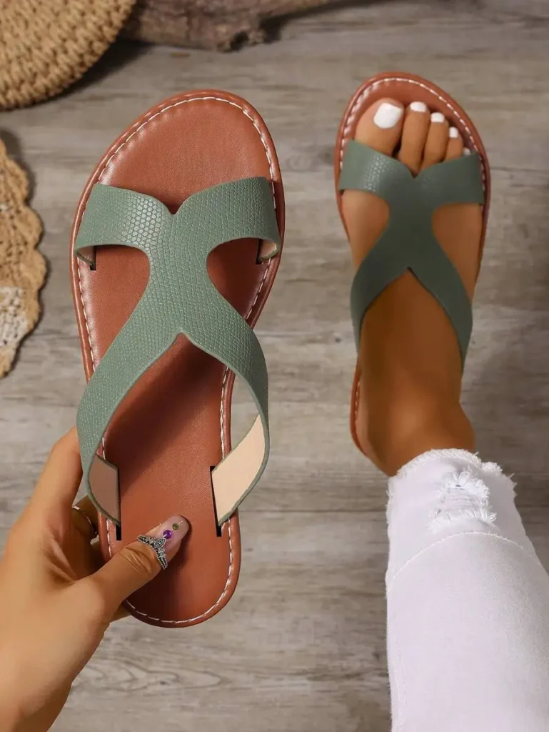 Korean Style Casual Flat Sandals Women Open Toe